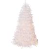 imageNational Tree Company PreLit Artificial Full Christmas Tree White Dunhill Fir White Lights Includes Stand 9 Feet1ft 4in