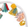 imageHGTV Home Collection 72quot Boho Bell ampamp Tassel Garland