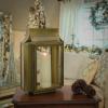 imageHGTV Home Collection Slim Lantern Christmas Themed Home Decor Medium Gold 22 in