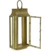 imageHGTV Home Collection Slim Lantern Christmas Themed Home Decor Medium Gold 22 in