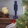 imageNational Tree Company SM95B82128NV10 Stocking Holder Deep Navy