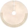 imageHGTV Home Collection Fringe Detail Tree Skirt Off White 52in