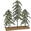 imageHGTV Home Collection Wintry Tree Decor Green 21in