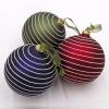 imageHGTV Home Collection Set of 24 Swiss Chic Ornaments Multicolor 5in