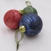 imageHGTV Home Collection Set of 24 Swiss Chic Ornaments Multicolor 5in