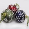 imageHGTV Home Collection Set of 24 Swiss Chic Ornaments Multicolor 5in