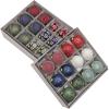 imageHGTV Home Collection Set of 24 Swiss Chic Ornaments Multicolor 5in