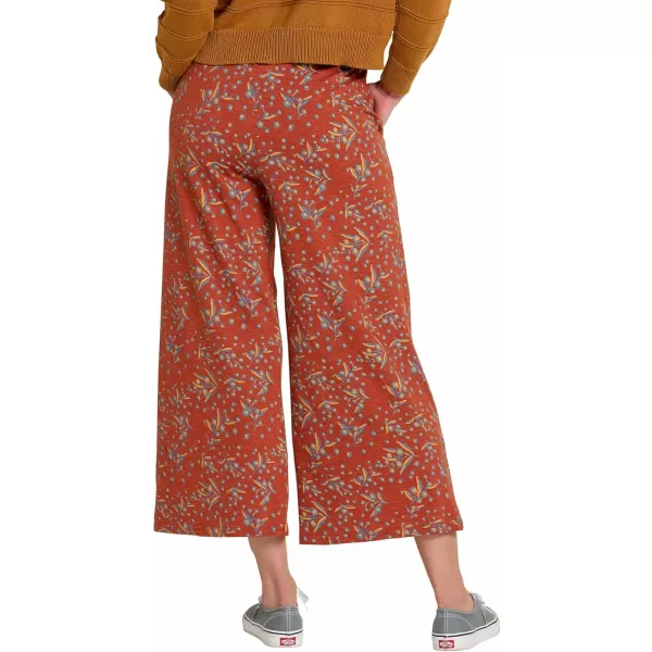 ToadampCo Chaka Wide Leg Pant  WomensCinnamon Seedpod Print