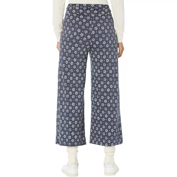 ToadampCo Chaka Wide Leg Pant  WomensTrue Navy Dot Floral Print