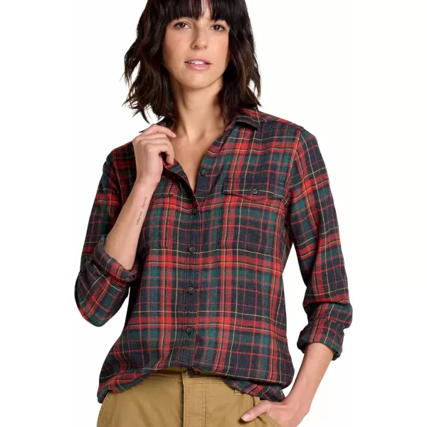 ToadampCo ReForm Flannel LS Shirt  WomensBlack