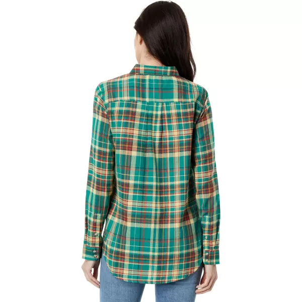 ToadampCo ReForm Flannel LS Shirt  WomensCyan