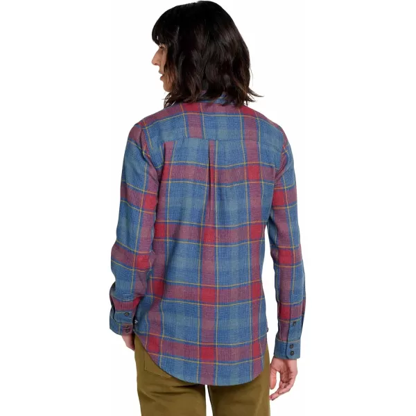 ToadampCo ReForm Flannel LS Shirt  WomensGarnet