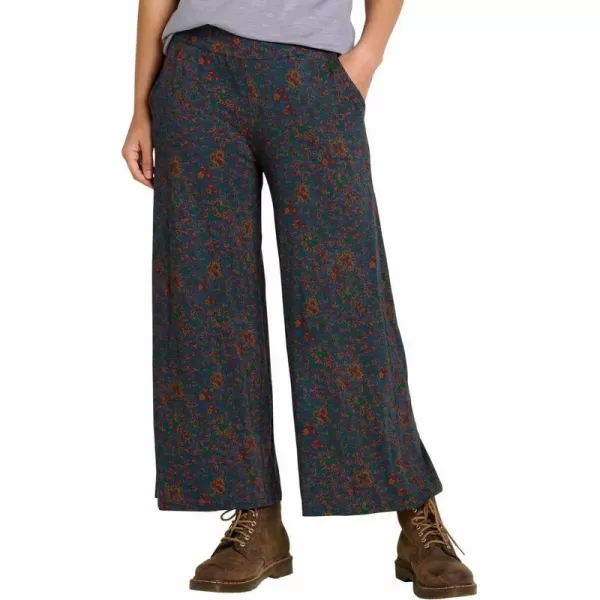 ToadampCo Chaka Wide Leg Pant  WomensTrue Navy Paisley Print