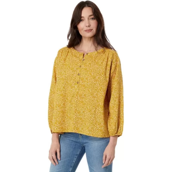 ToadampCo Manzana LongSleeve Peasant TopPike Ditsy Print