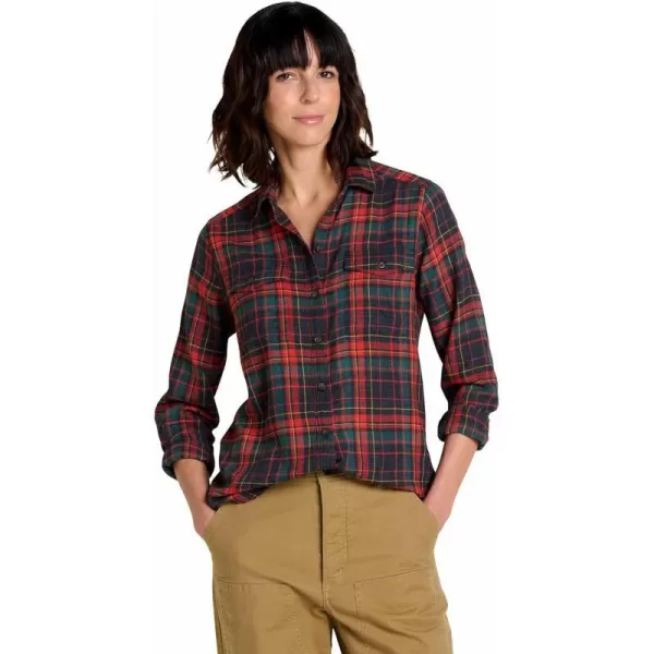 ToadampCo ReForm Flannel LS Shirt  WomensBlack