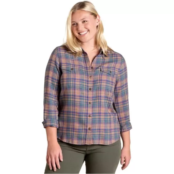 ToadampCo ReForm Flannel LS Shirt  WomensFawn