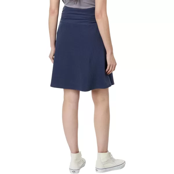 ToadampCo Chaka Cable Rib SkirtTrue Navy