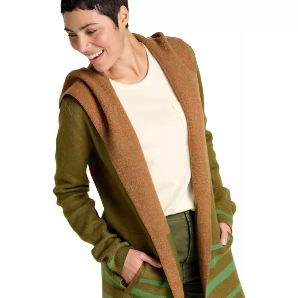 ToadampCo Merino Heartfelt Hoodie  WomensGreen Olive