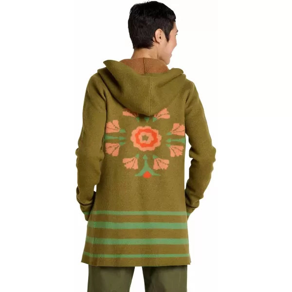 ToadampCo Merino Heartfelt Hoodie  WomensGreen Olive