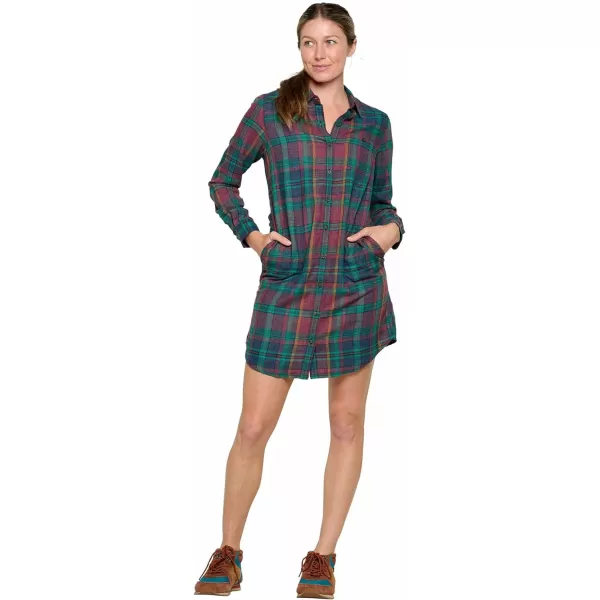 ToadampCo ReForm Flannel Shirtdress  WomensAurora