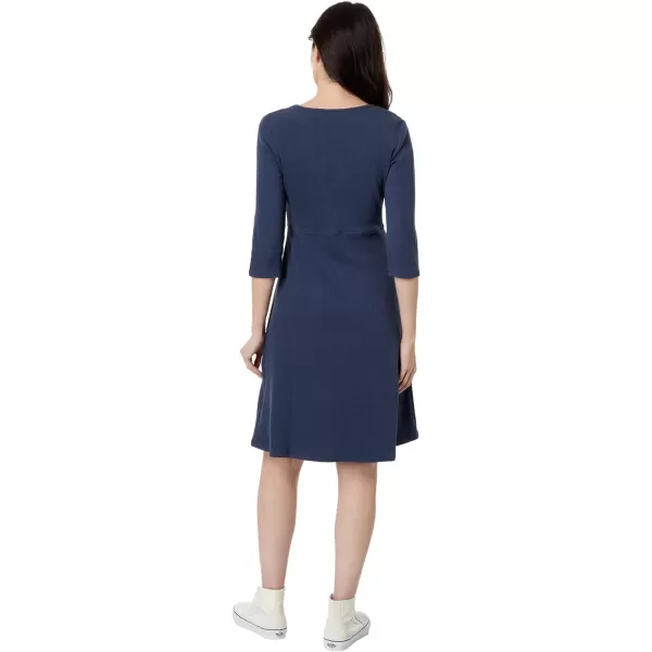 ToadampCo Rosalinda Cable Rib LS Dress  WomensTrue Navy