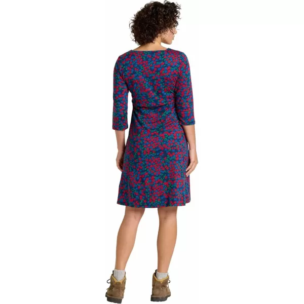 ToadampCo Rosalinda Dress  WomensTrue Navy Florist Print