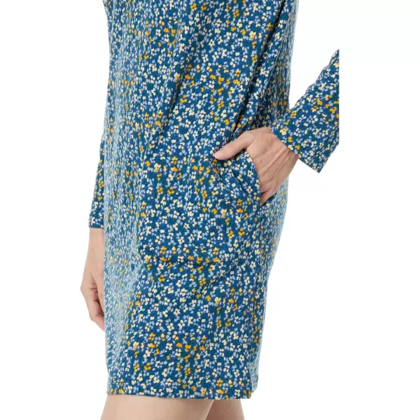 ToadampCo Windmere II LS Dress  WomensCornflower Ditsy Print