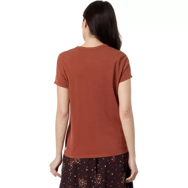 ToadampCo Womens Primo ShortSleeve CrewCinnamon