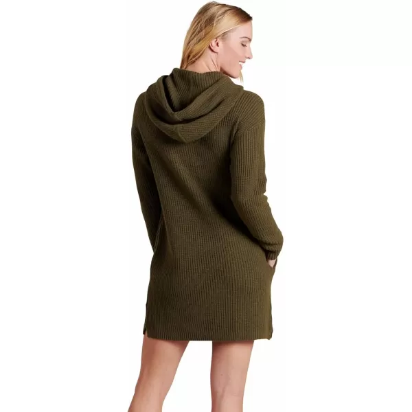 ToadampCo Womens Whidbey Hooded Sweater DressFir