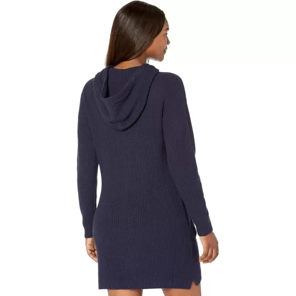 ToadampCo Womens Whidbey Hooded Sweater DressTrue Navy