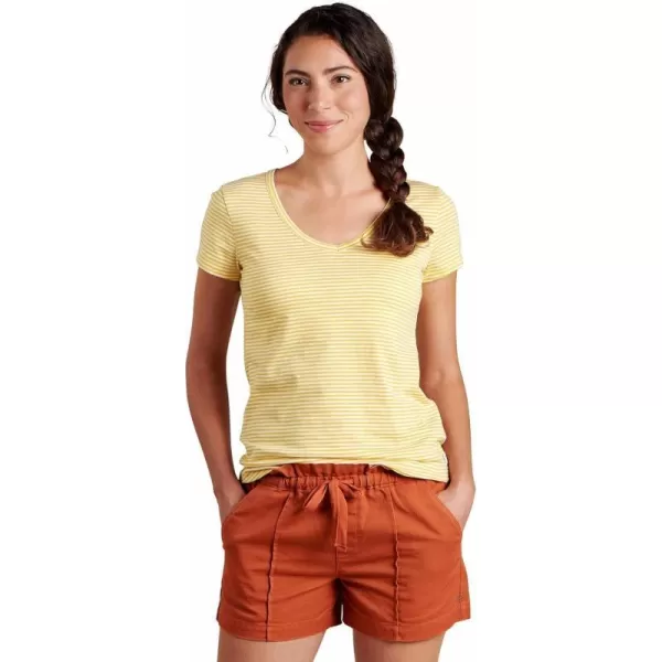 ToadampCo Marley II ShortSleeve Tee  WomensLemon Stripe