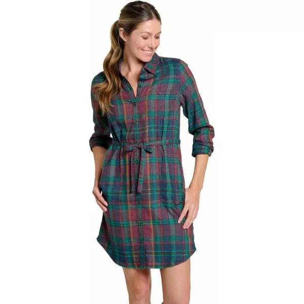 ToadampCo ReForm Flannel Shirtdress  WomensAurora