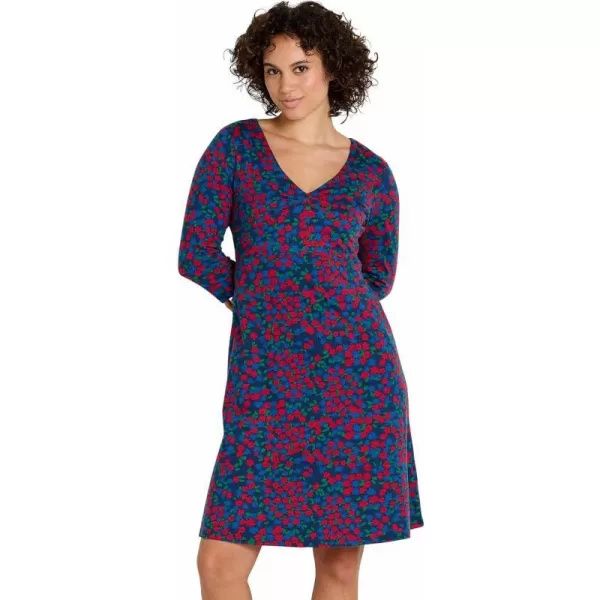 ToadampCo Rosalinda Dress  WomensTrue Navy Florist Print