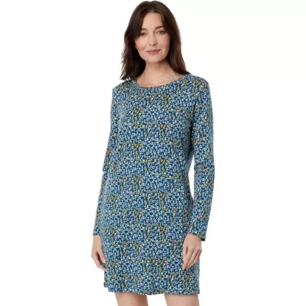 ToadampCo Windmere II LS Dress  WomensCornflower Ditsy Print