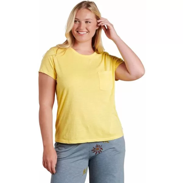 ToadampCo Womens Primo ShortSleeve CrewButter