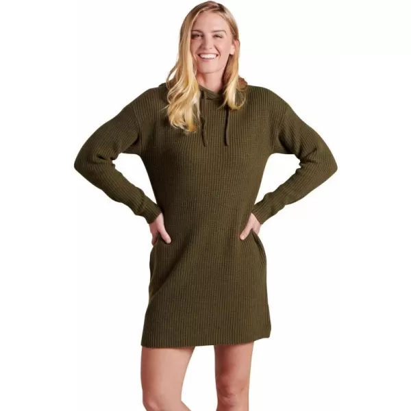 ToadampCo Womens Whidbey Hooded Sweater DressFir