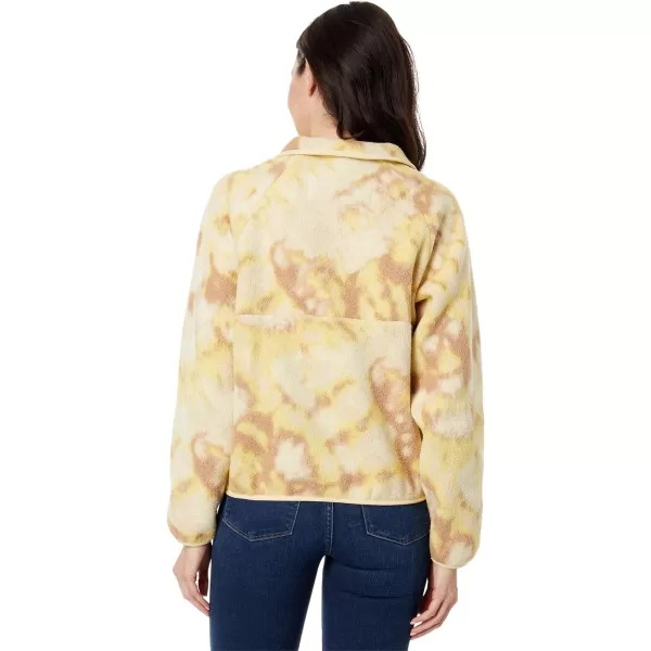 ToadampCo Womens Campo Fleece PulloverBarley Tie Dye Print