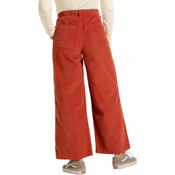 ToadampCo Womens Scouter Cord Pleated Pull On PantCinnamon