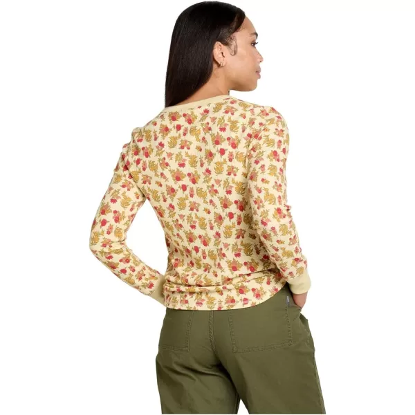 ToadampCo Foothill LS Crew  WomensBarley Floral Print