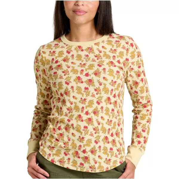 ToadampCo Foothill LS Crew  WomensBarley Floral Print