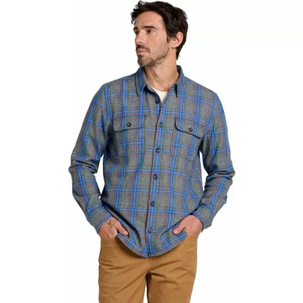 ToadampCo Ranchero LS Shirt  MensCyan Windowpane