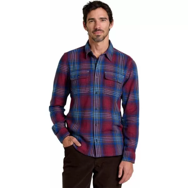 ToadampCo Creekwater LS Shirt  MensGarnet