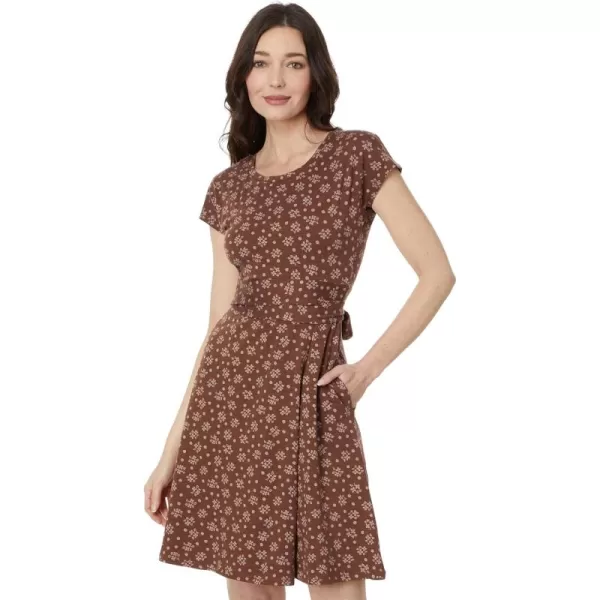 ToadampampCo Cue Wrap ShortSleeve Dress  WomensFawn Polka Dot Print