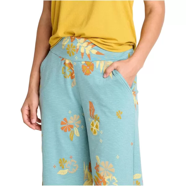 ToadampampCo Chaka Wide Leg Pant  WomensMineral Lg Floral Print