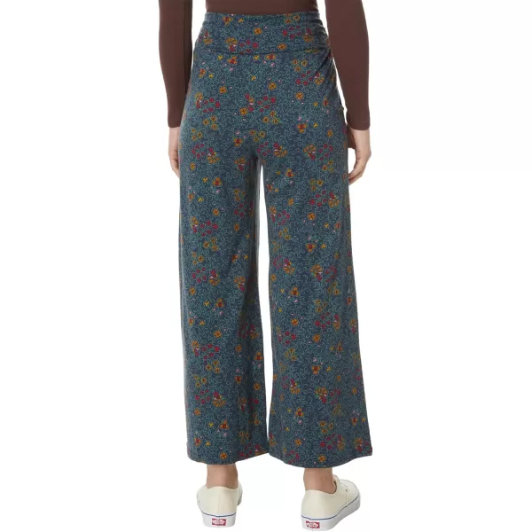 ToadampampCo Chaka Wide Leg Pant  WomensTrue Navy Flower Print