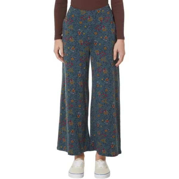 ToadampampCo Chaka Wide Leg Pant  WomensTrue Navy Flower Print