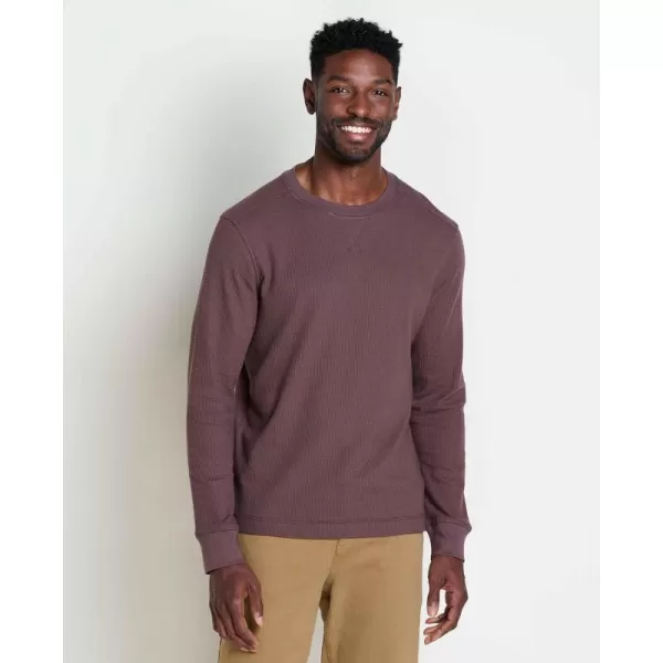 ToadampampCo Framer II LS Crew  MensRaisin