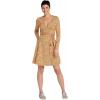 imageToadampampCo Cue Wrap LS Dress  WomensBarley Ditsy Print