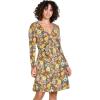 imageToadampampCo Cue Wrap LS Dress  WomensStraw 70s Floral Print