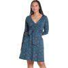 True Navy Flower Print